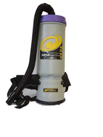 ProTeam SuperCoachVac HEPA Backpack Vacuum Cleaner (Remanufactured)