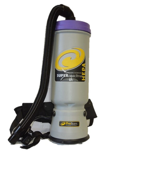 ProTeam SuperCoachVac HEPA Backpack Vacuum Cleaner (Remanufactured) – Cleanland