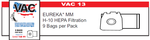 VAC 13 - Eureka* Vacuum Bag