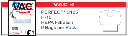 VAC 4 - Perfect* C105 Vacuum Bag